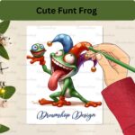 Funny Frog Clipart Bundle: Playful Pond Designs (27 Files Included - Image 4
