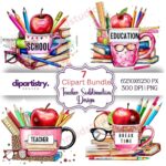 Teacher Sublimation Bundle | Back to School PNG Designs for Mugs, T-Shirts & Gifts