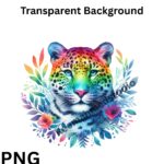 Rainbow Animals Clipart Bundle | Colorful PNG Files for Kids Crafts, Scrapbooking & Digital Design