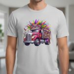 Mardi Gras Truck Clipart Bundle | 19 PNG Files | Transparent Background Digital Download for Crafts - Image 3